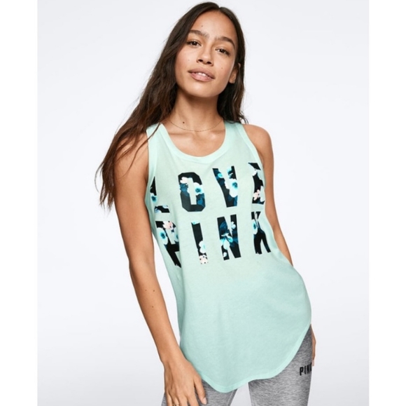 PINK Victoria's Secret Tops - PINK Open Back Tank